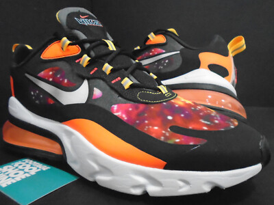 NIKE AIR MAX 270 REACT SUPERNOVA GALAXY BLACK ORANGE WHITE 720 95 CW8567-001 11