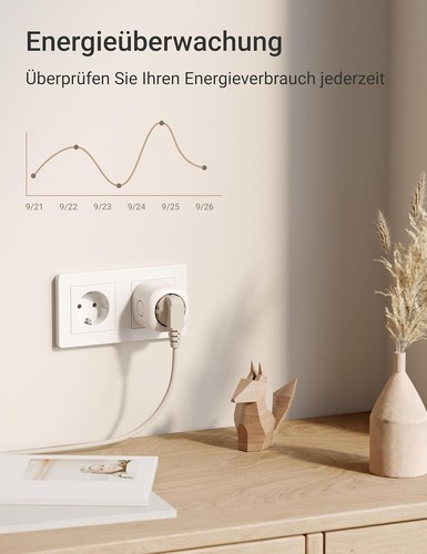 Nooie Wlan Steckdose mit Strommessung 2er PackSmart Home Smart Steckdose Komp... - Bild 3 von 6