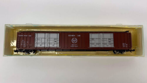 Minitrix N #272004 Missouri Pacific Lines #3314 Hi Cube Cushion Car - Picture 2 of 18