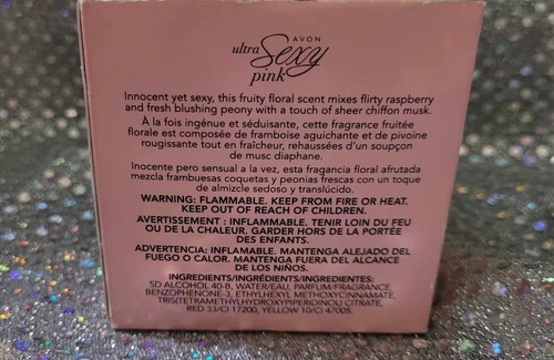 Avon  ULTRA SEXY PINK  EDT Perfume Spray 1.7oz ~ NEW IN BOX ~ NEXT DAY SHIPPING - Bild 2 von 9