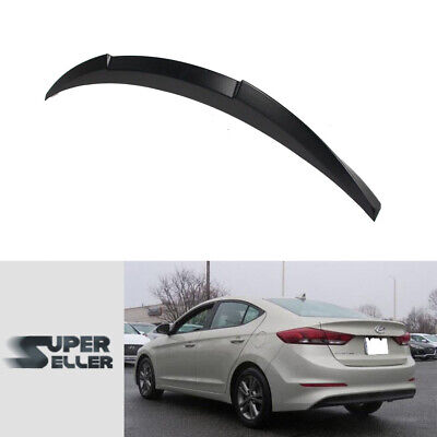 Painted For Hyundai Elantra AD 6 4D Sedan V Type Rear Trunk Boot Spoiler 16~18