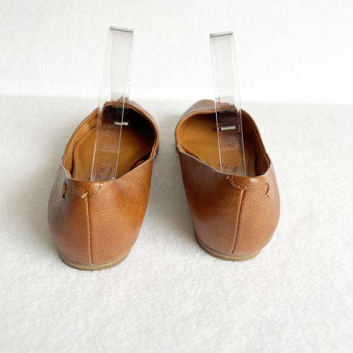 Zodiac Hill Damen-Slipper flache braune Leder spitz zulaufend Größe 9 bequem - Bild 3 von 9