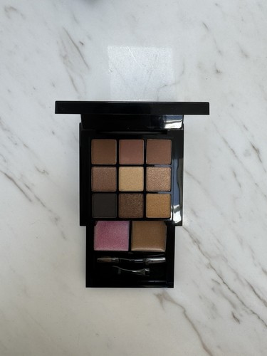 NYX S109B Bronce Smokey Look Kit 9 sombras de ojos y 2 colores de labios nuevo tamaño de viaje - Imagen 3 de 8