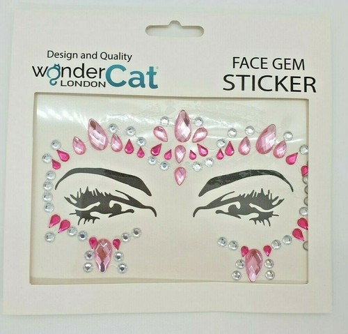 Gemas faciales adhesivas brillo joya tatuaje festival rave fiesta hacer cuerpo - Imagen 22 de 94