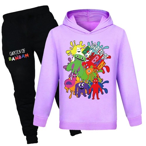 Garden of Banban Kids Hoody Sweatshirt + Jogging Pants 2pcs Sets Hoodies Outfits - Picture 21 of 37
