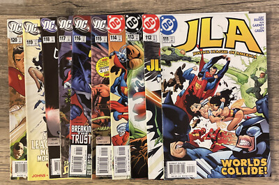 JLA #111-120:  10 issue lot DC COMICS 2005.  C06