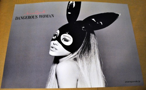 Ariana GRANDE Orig. 2016 Japan Gefährliche Frau Promo-POSTER ~ 17” x 24” SingleSd - Bild 2 von 10