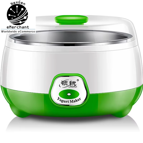 Yogurtera Eléctrica 1L Mini Automática 220V Acero Inoxidable Hágalo Usted Mismo Máquina de Yogur - Imagen 9 de 12