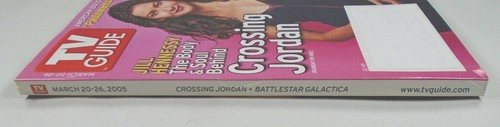 TV Guide magazine JILL HENNESSY COVER Crossing Jordan Idol Mar 20 2005 issue - Imagen 3 de 3