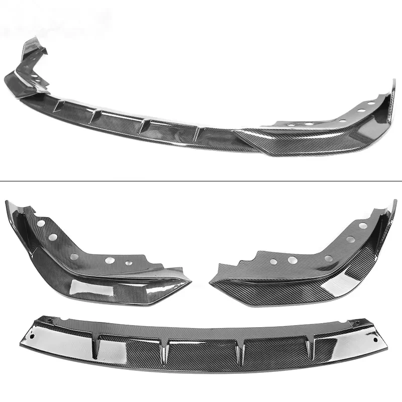 For BMW G20 M340i 330i 2019-2022 GT Style Carbon Fiber Front Bumper Lip Splitter - Image 4 of 4