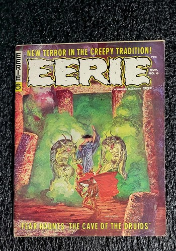 EERIE (1966 VINTAGE) #6,14,57,61,61,72,76 TUMBA DE DRACULA #1,2 (1979) TOTAL DE 9 - Imagen 10 de 11