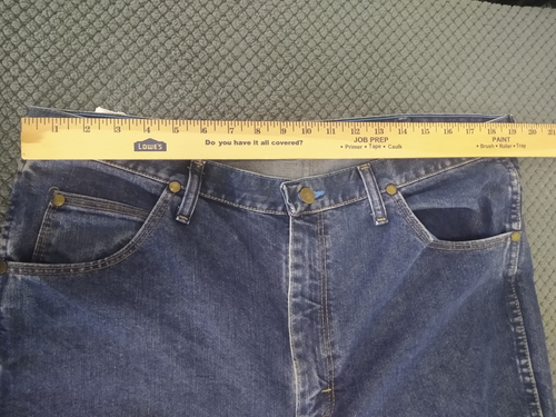 Wrangler 36mcvds cool vantage slim fit cowboy cut jean size 38x38 - 第 7/14 張圖片