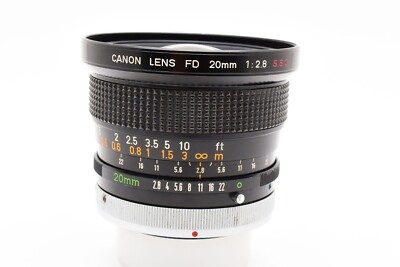 Canon FD 20mm f/2.8 S.S.C. SSC Wide Angle MF Lens From JAPAN Canon FD 20mm f/2.8 S.S.C. SSC Wide Angle MF Lens From JAPAN
