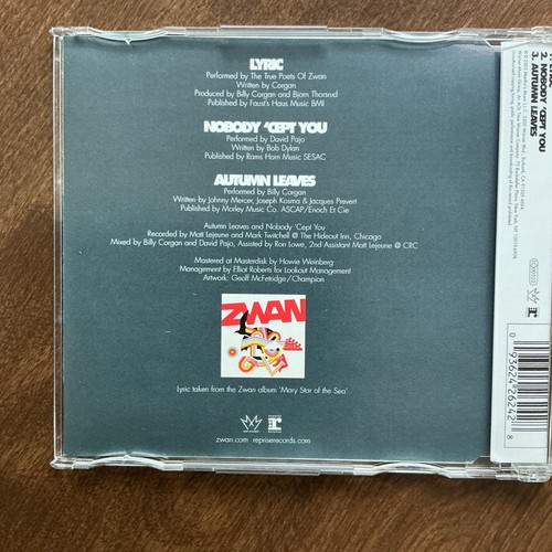 Zwan – Lyric (2003) UK CD Single Mint Smashing Pumpkins Bob Dylan Cover - Picture 3 of 3