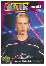 2020-21 Upper Deck Hockey - UD PORTRAITS - ROOKIE - Pick & Choose - Fill Ur Set!