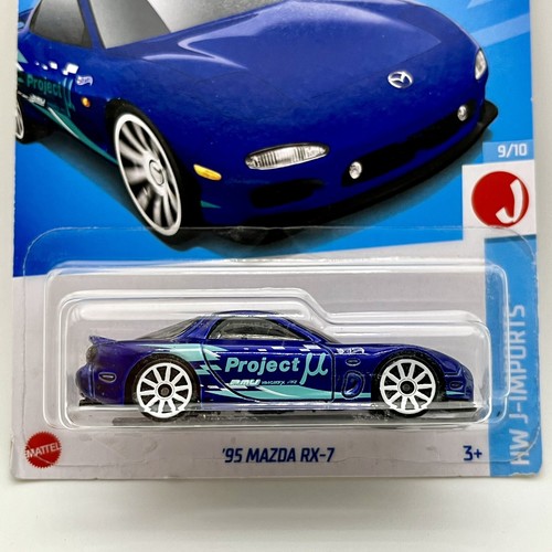 Hot Wheels 2024 '95 Mazda RX-7 #170 New Q Case #179/250 HW J-Imports 9/10 - Picture 3 of 7