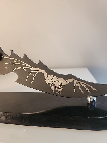 Sea Dragon Fantasy Knife 14.50" Stainless Steel Blade Abs Handle - Picture 10 of 24