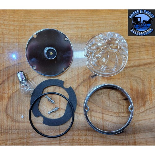 Clear lens watermelon glass kit (1 wire 1156) incandescent #79753 - Picture 5 of 9