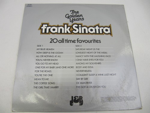 FRANK SINATRA THE GOLDEN YEARS VINYL RECORD LP JB085 - Picture 2 of 5