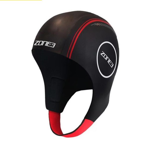 Zone 3 4mm Open Water Swimming / Triathlon Neoprene Swimming Cap / Medium - Picture 3 of 6