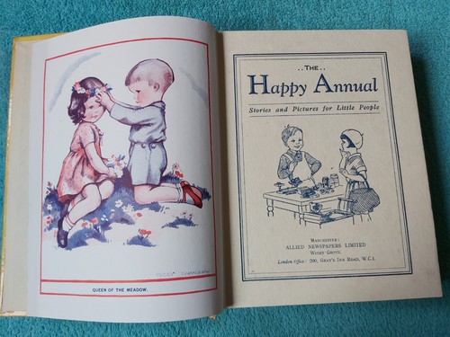 The Happy Annual, Stories & Pictures for Little People, Allied Newspapers, 1920s - Foto 5 di 15
