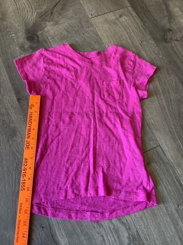 Star Basics Short Sleeve T Shirt Girl Youth Size M Medium 10 12 GUC Solid Soft - Picture 9 of 11