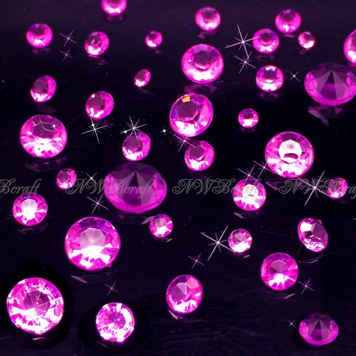 5500 Mixing Wedding Decoration Scatter Crystals Table Diamonds Acrylic Confetti - Picture 6 of 18