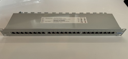 PROTEC Patchpanel Cat6, 24xRJ45 19“ Rackeinbau - Bild 5 von 6