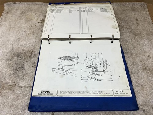 Ferrari Testarossa Workshop Manual - Used - Picture 12 of 12