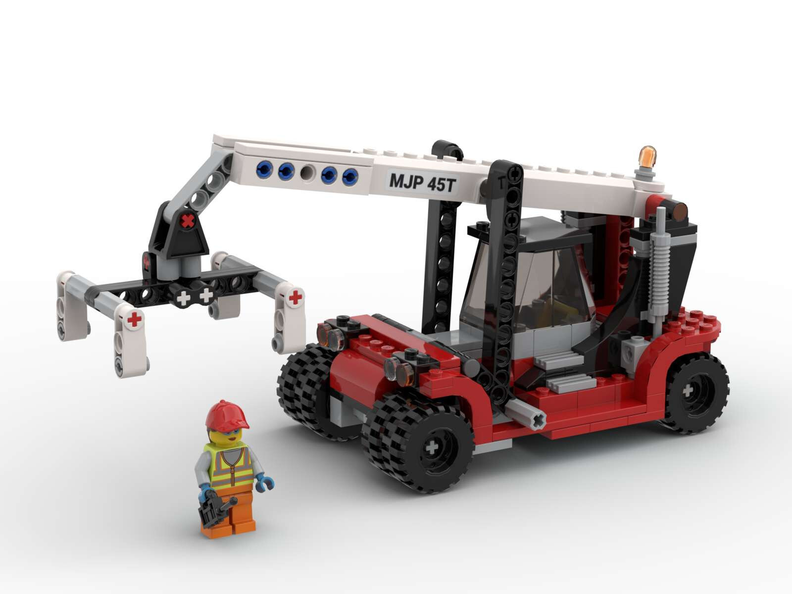 LEGO Container Stapler I City Eisenbahn Cargo 60198 60336 60422 I Greifstapler