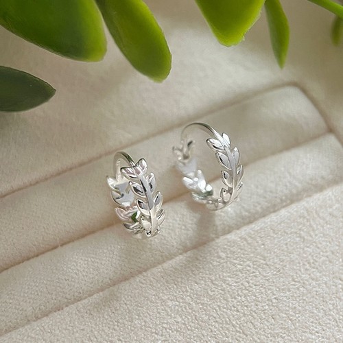 925 Sterling Silver Huggie Hinge Hoop Earrings Women Girls Jewellery Gift UK - Picture 33 of 36