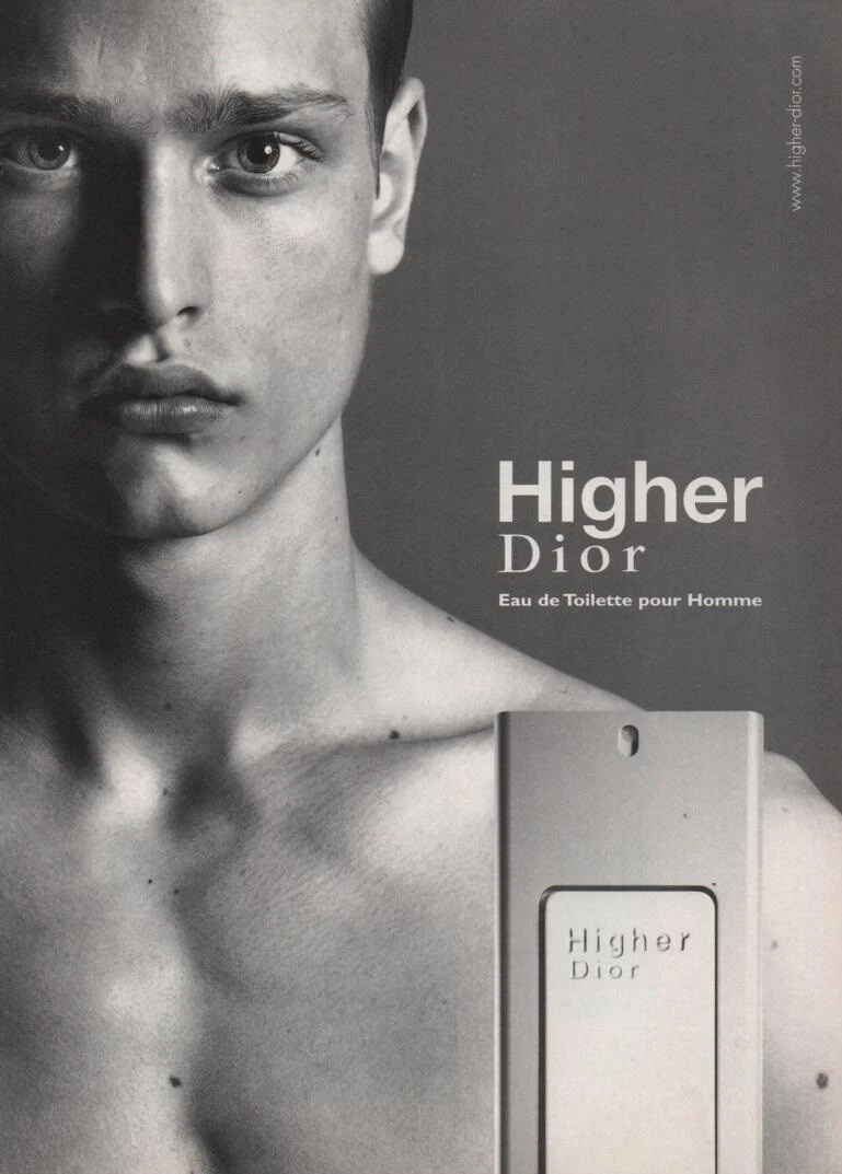 Publicité papier Parfum. Perfume ad. Dior Higher 2001 France 