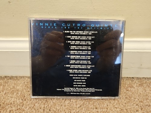 Vinnie Cutro Quintet - Blues for the Optimist (CD, 1993) RME 82593 - Picture 2 of 3
