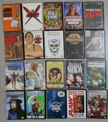 WWE / WWF DVD Lot Bundle RARE Sampler OOP WrestleMania PPV Benoit Divas - Imagen 83 de 92