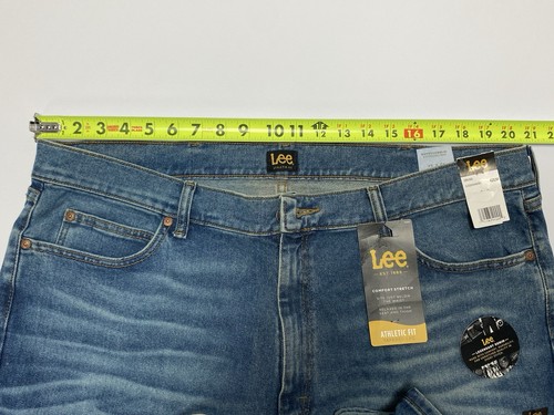 Size 42x34 Mens Athletic Fit Tapered Leg Lee Jeans (Cruise) NEW! - Picture 8 of 8