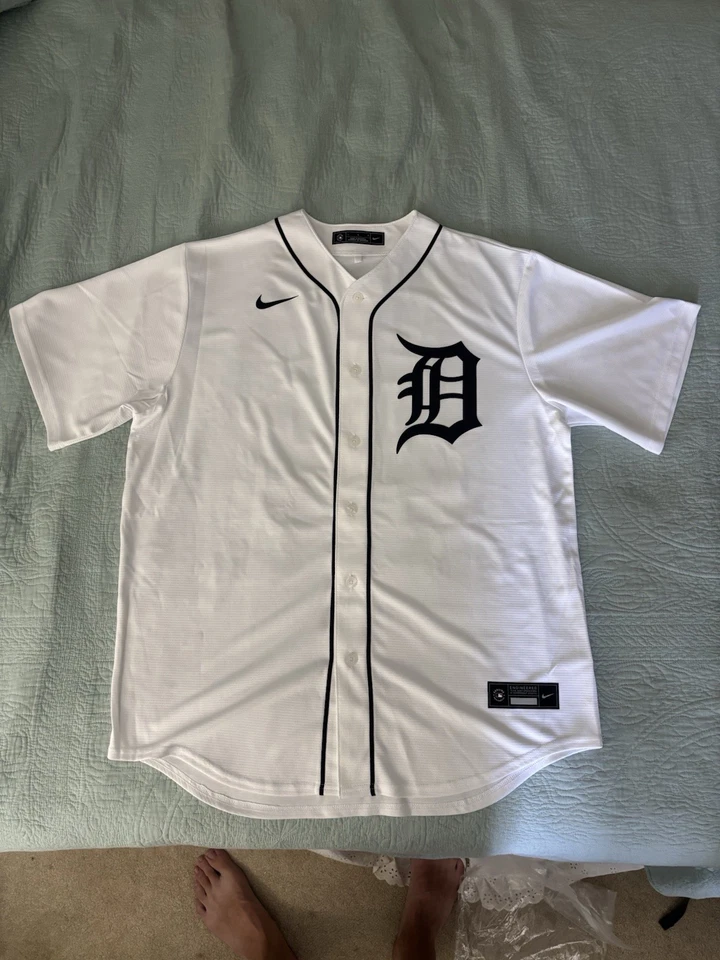 (2) Detroit Tiger Signed Nike Jerseys - Skubul, Greene, Torkleson, Carpenter COA - Image 3 of 4