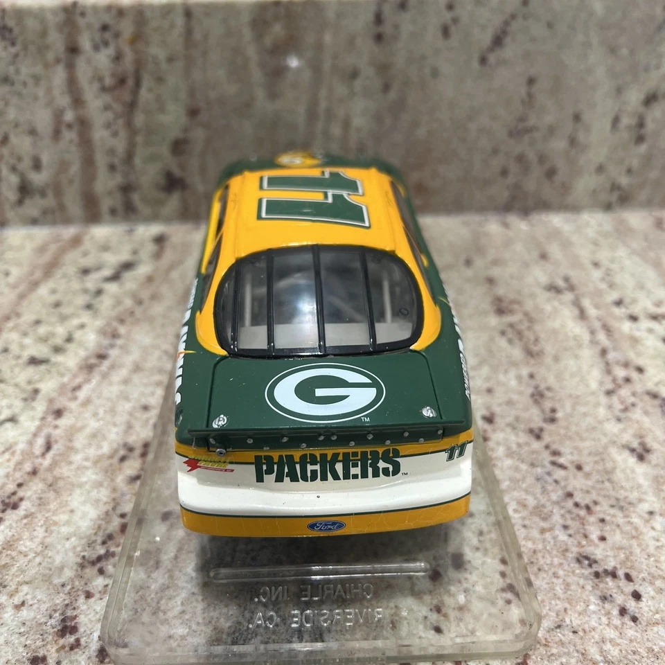 Ford Taurus 1999 Dale Jarrett #11 Green Bay Packers 1:24 acción prohibición de ventana transparente Foto 4 de 4