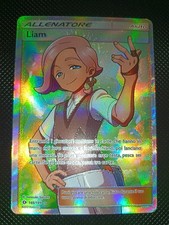 💫Carta Pokemon Liam Full art Set Sole E Luna 146/149 Ita Exc 