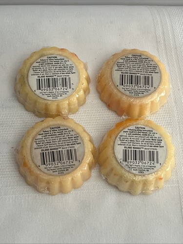 3 Vintage Island Mango Yankee Candle WAX MELTS TARTS 0.8 oz Sealed! - Picture 3 of 6