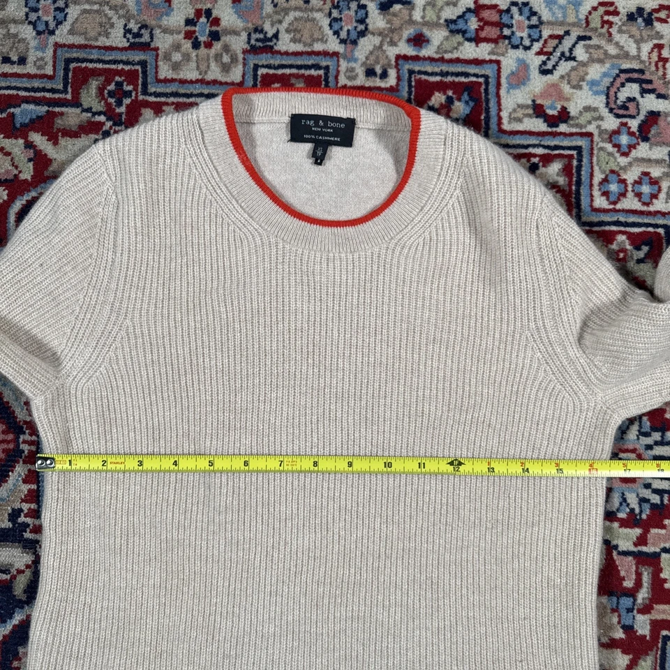 Suéter informal de cachemir de trapo y hueso talla XS para mujer  Foto 3 de 4