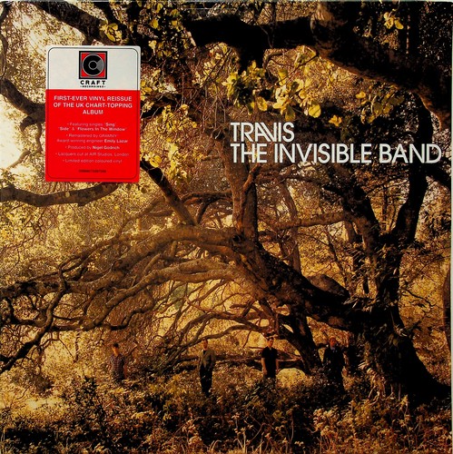 TRAVIS The Invisible Band LP (NEW** 2021 GREEN Coloured Vinyl) inc Sing/Side - Picture 2 of 4