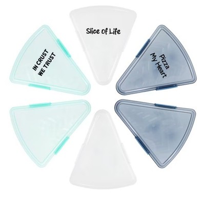 Slice of Life Pizza Container Food Storage Container with Lid
