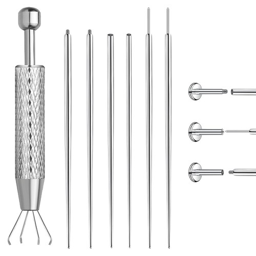 Piercing Set Piercing Grabber Werkzeug Ohr Piercing Set J5P36163 - Bild 4 von 7