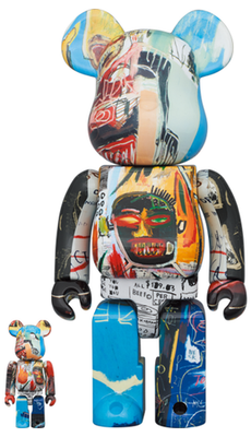 BE@RBRICK JEAN-MICHEL BASQUIAT SPECIAL 100% & 400% WORLD WIDE TOUR