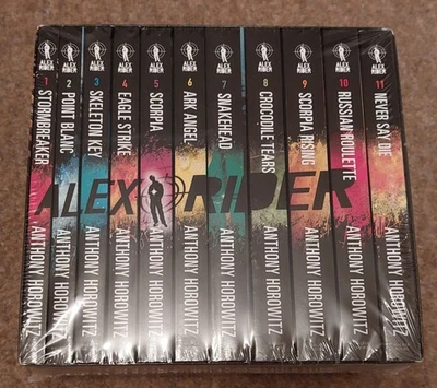 Alex Rider 11 x paperback book set Brand New and sealed - Image 1 of 3