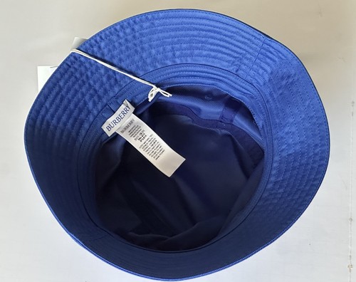 Burberry Nylon Twill Fischerhut Blau M (58 cm) 8077008 Italien Neu mit Etikett 530 $ - Bild 13 von 13