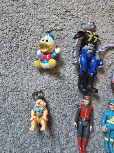 Vintage Toy Bundle, Captain Scarlet, Thunderbird, Biker Mice, Flinstones Ect. - Picture 4 of 4