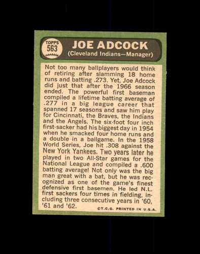 1967 Topps Baseball Cards #11 thru #609 Hi Numbers U Pick RESTOCKED 7/18/25 - Picture 300 of 416