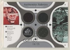 2005-06 SP Game Used Edition /25 Miikka Kiprusoff Dwayne Roloson Marty Turco