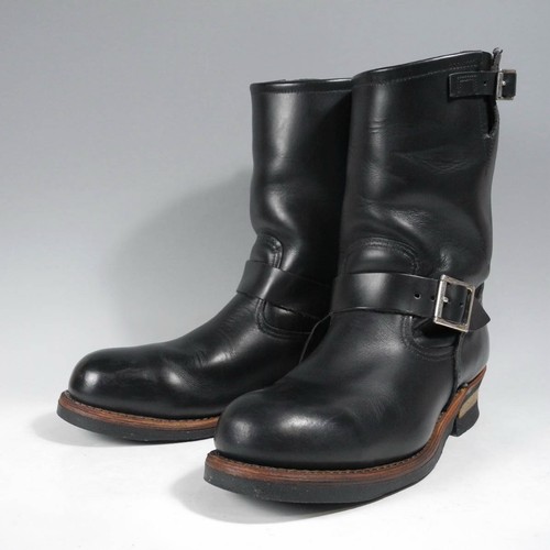 Red Wing Herren US10 D Engineer Biker Stiefel 2268 Schwarz Chrom Leder ASTM E... - Bild 19 von 24